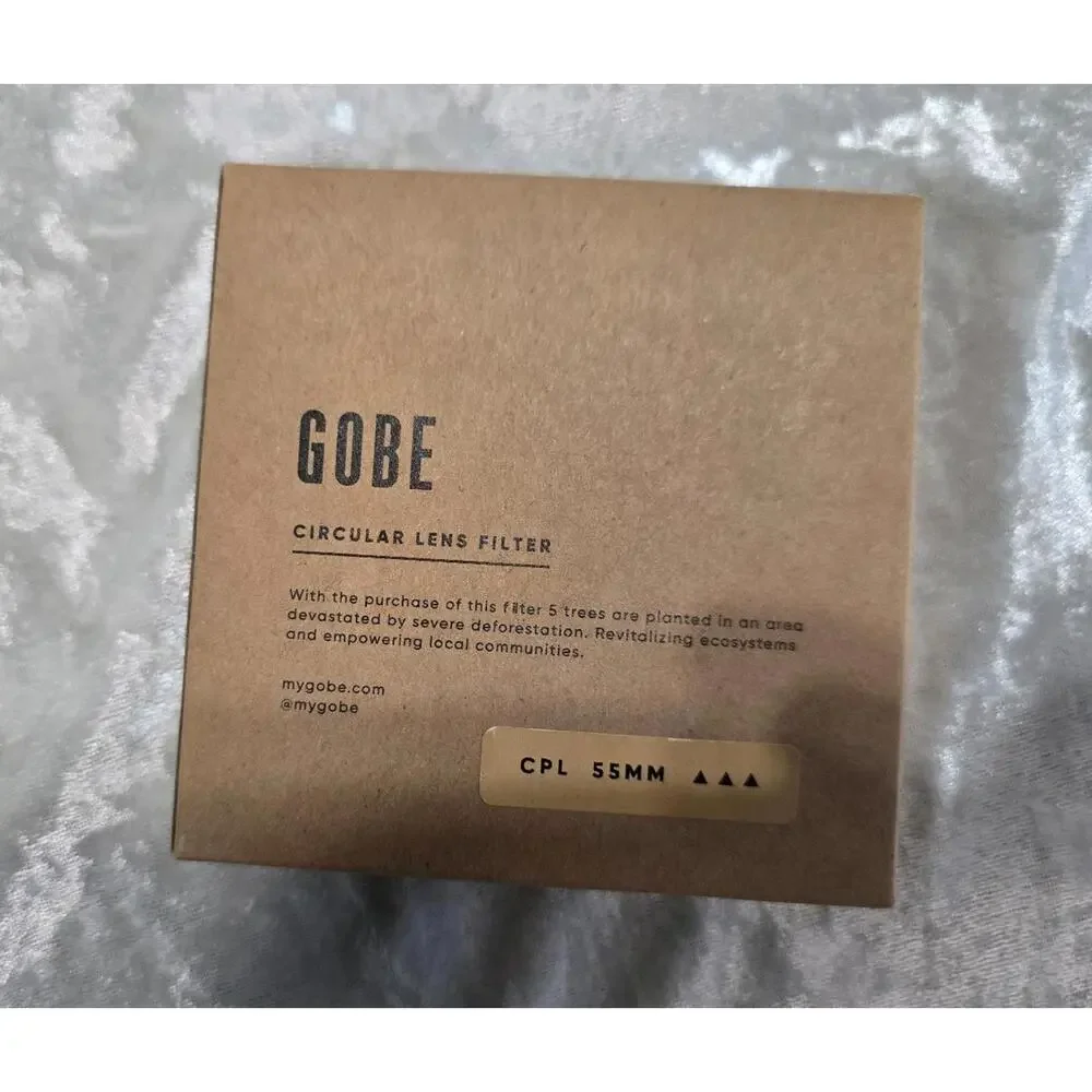 Gobe 55mm Circular Polarizing (CPL) Lens Filter (Pro)